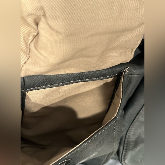 UGG SAMPLE leather drawstring bag - Picture 2 of 6